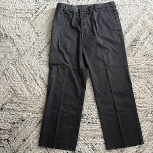 Men’s Grey Dockers Iron Free Khaki Dress Pant Straight Fit 36 x32